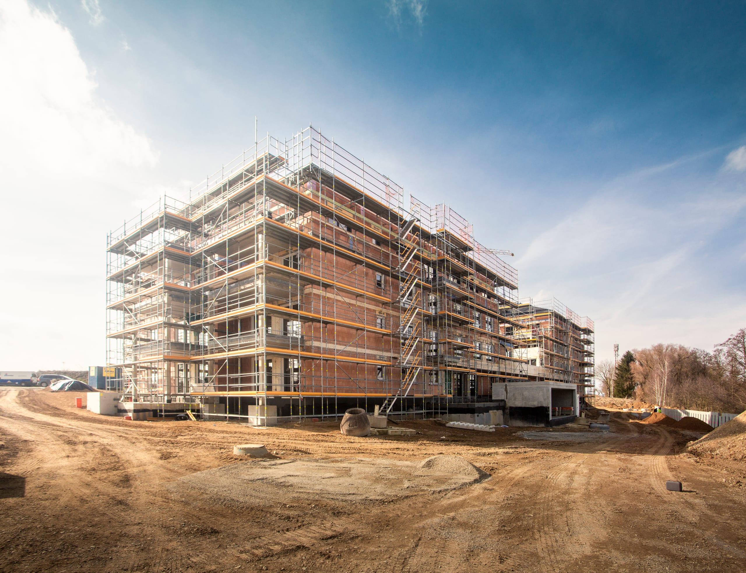 Rohbau Wohnpark Mietingen